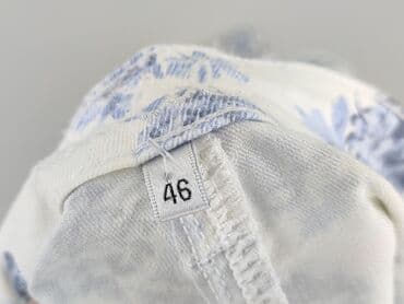 białe jeansy damskie lee: Spodnie materiałowe damskie, rozmiar XL — 4