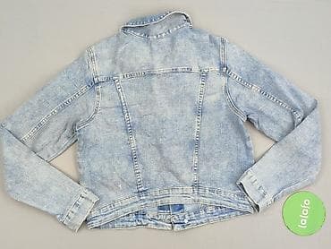 cropp tank top: Dziecięca kurtka jeansowa, 11 lat, 140-146 cm, H&M, stan - Bardzo dobry — 3