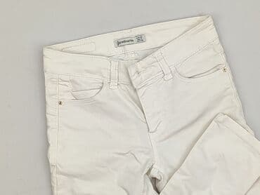 stradivarius brokatowe jeansy: Stradivarius, Jeansy damskie, rozmiar 2XS — 1