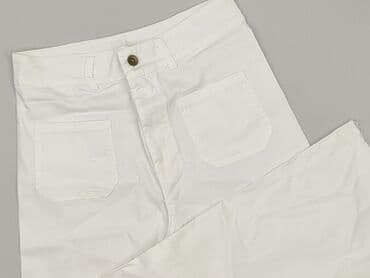 Women: Material trousers for women, M — 1