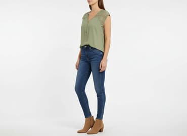 modna bluzka damska: Bodyflirt, Bluzka damska, rozmiar L — 7