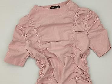 body pull bear: Pink Vanilla, T-shirt damski, rozmiar S — 1