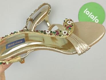 sandały z holewką: Sandały damskie, 39 — 6