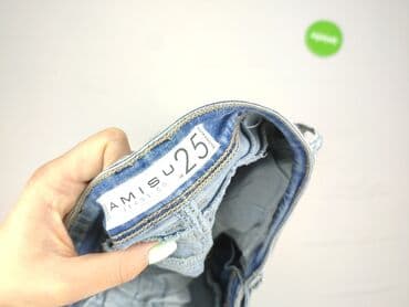 woskowane legginsy z wysokim stanem zara: Amisu, Jeansy damskie, rozmiar 2XS — 4