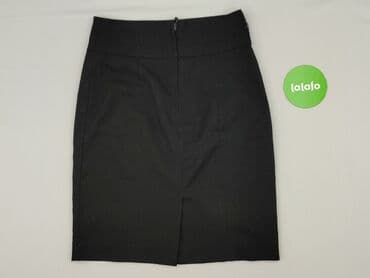 spódnice midi plisowane czarne: H&M, Spódnica damska, M — 3