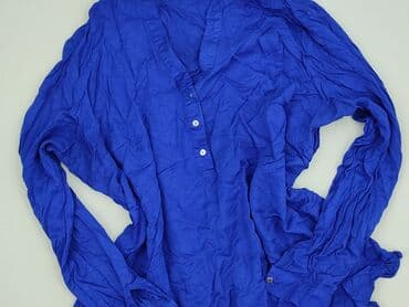 chabrowa bluzki plus size: Bluzka damska, rozmiar L — 2