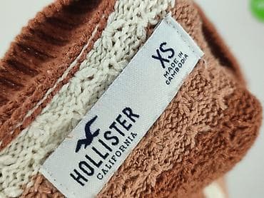 sweter basic damski: Hollister, Sweter damski, rozmiar XS — 4