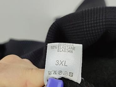 spodnie narty: Spodnie materiałowe damskie, rozmiar 3XL — 5