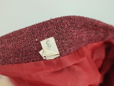 bordowa spódnice midi: Spódnica damska, rozmiar S — 5