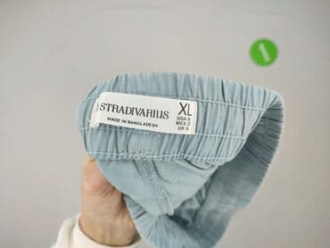 stradivarius cargo: Stradivarius, Material trousers for women, size XL — 5