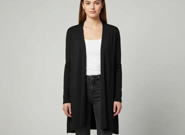 makalu sukienki czarne: Mango, Kardigan damski, XS — 6