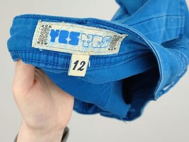 krótkie spodenki niebieskie: Szorty damskie, rozmiar L — 4