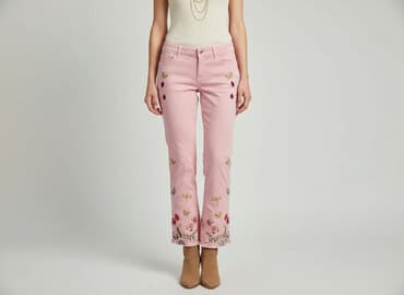 spodnie hello kitty zalando: CAMBIO, Spodnie materiałowe damskie, S — 6