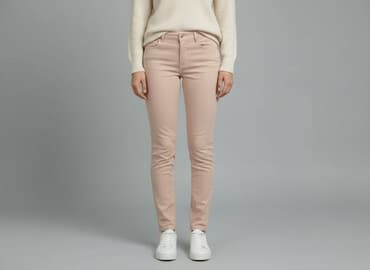 kremowe jeansy: Sinsay, Jeansy damskie, rozmiar S — 7