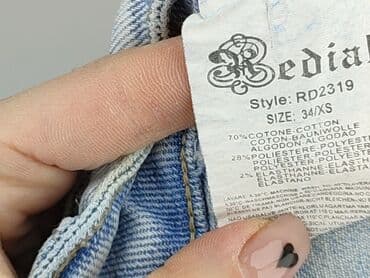 jasne jeansy damskie allegro: Redial, Jeansy damskie, rozmiar XS — 6