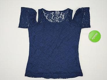 niebieska bluzki: Bluzka damska, rozmiar S — 3