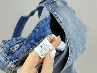 krótkie spodenki i nogi z cellulitem: Ogrodniczki damskie, rozmiar 2XL — 4