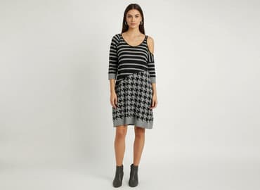 sukienki w paski: Andrea, Sukienka damska, rozmiar S — 7