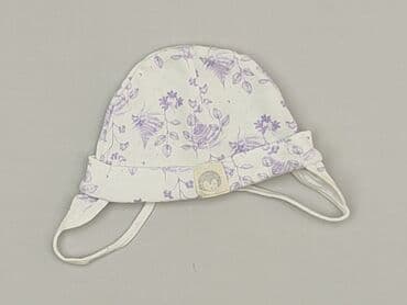 lniany kombinezon hm: Cap, 1-3 months, condition - Good — 1