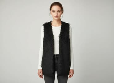 kamizelka c a: Women`s waistcoat, size M — 1