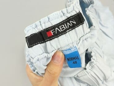 ubrania dla wysokich: Spodnie 3/4 dla mężczyzn, rozmiar 4XL — 4