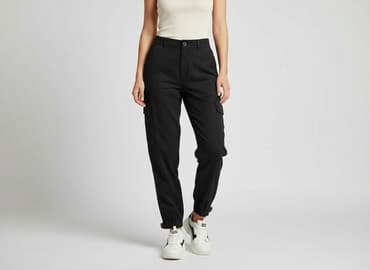 kappa krótkie spodenki tape logo: Kappa, Spodnie cargo damskie, rozmiar M — 6