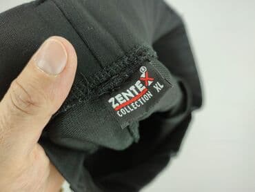 woskowane legginsy z wysokim stanem: Zentex, Legginsy Krótkie damskie, rozmiar XL — 4