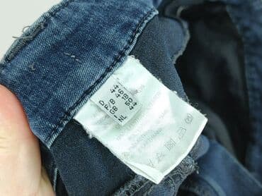 jeansy damskie granatowe: Jeansy damskie, rozmiar XL — 4