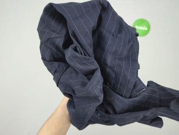 krótkie spodenki i marynarka: H&M, Material trousers for women, M — 4