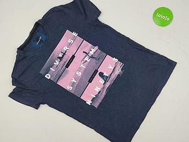 oversize t shirt basic: Diverse, Koszulka dla mężczyzn, rozmiar L — 2