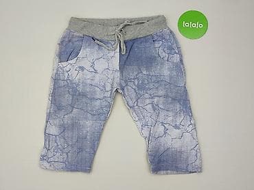 klapki na gumce: Spodnie 3/4 damskie, rozmiar M — 2