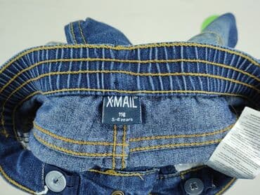 txm ubrania: Spodnie jeansowe, X-MAIL, 5-6 lat, 116, stan - Bardzo dobry — 4