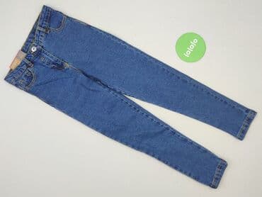 bluza dla 13 latki: Spodnie jeansowe, Little kids, 9 lat, 128/134, stan - Idealny — 2