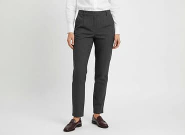 zara spodnie z szerokimi nogawkami: Zara, Spodnie materiałowe damskie, rozmiar M — 1