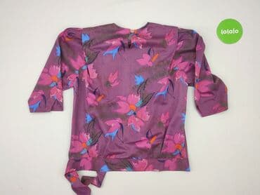 sweter z tiulowymi rękawami: Bluzka damska, L — 3