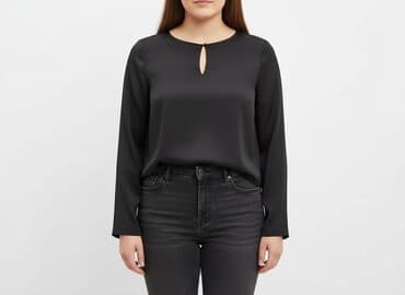 eleganckie bluzki czarne: Primark, Bluzka damska, rozmiar XL — 7