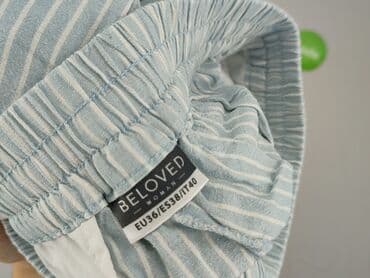 joggery damskie niebieskie: Beloved, Spodnie materiałowe damskie, rozmiar S — 5