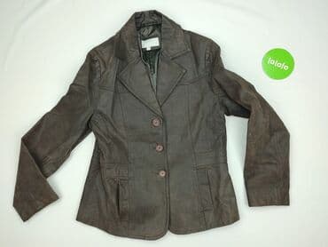 ramoneska zimowa: Essentiel, Kurtka skórzana damska, rozmiar L — 2