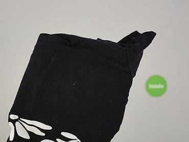 czarne bluzki basic: T-shirt damski, rozmiar L — 5