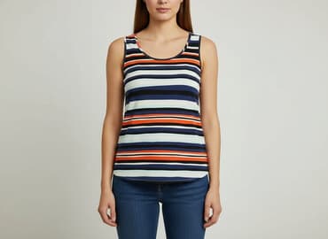 koszulka z długim rękawem w paski: Soaked in Luxury, T-shirt damski, rozmiar M — 7