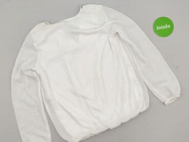 biała bluzka damska rękaw 34: Bluzka damska, rozmiar L — 3