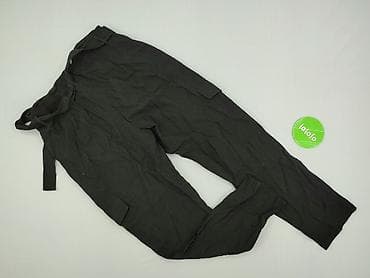 cargo wide leg: Spodnie cargo damskie, rozmiar L — 3