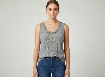 długość koszulki a wzrost: Bluzka damska, M — 6