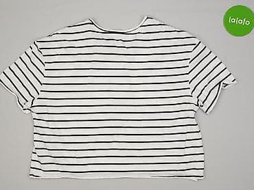 bluzki oversize plus size: T-shirt damski, rozmiar L — 3