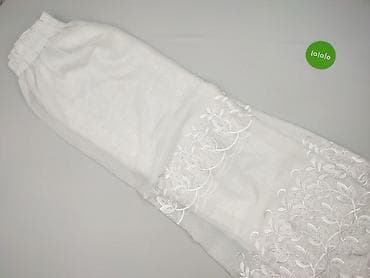 All for country house and garden: Firanka biała z haftem roślinnym - Typ: lekka firanka/woal - Kolor — 2