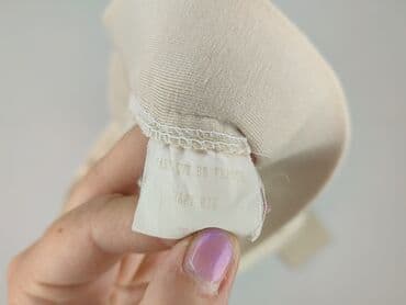 białe krótkie legginsy: Legginsy Eleganckie damskie, rozmiar S — 4