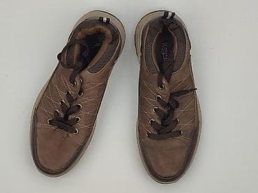brandy dresy: Męskie buty trekkingowe Kangol – rozmiar 43 - Kolor: brązowy z — 1