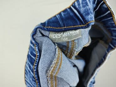 sukienki na wiosnę allegro: Spodnie jeansowe, Destination, 13 lat, 158, stan - Idealny — 4