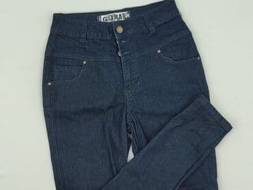 Spodnie jeansowe, 13 lat, 158, stan - Idealny