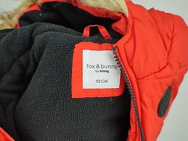 black squad kurtki: Kurtka zimowa, Fox&Bunny, 1.5-2 lat, 86-92 cm, stan - Bardzo dobry — 4